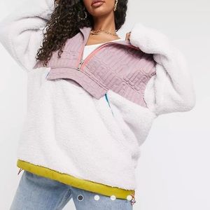 NEW without tags UGG Australia Sherpa Half Zip IGGY Hoodie Size Medium